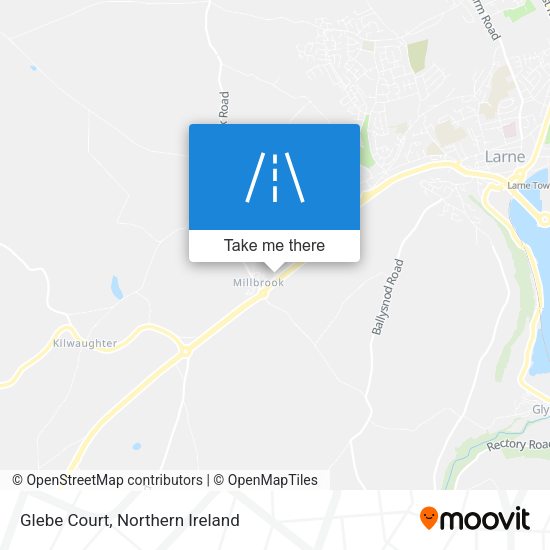Glebe Court map
