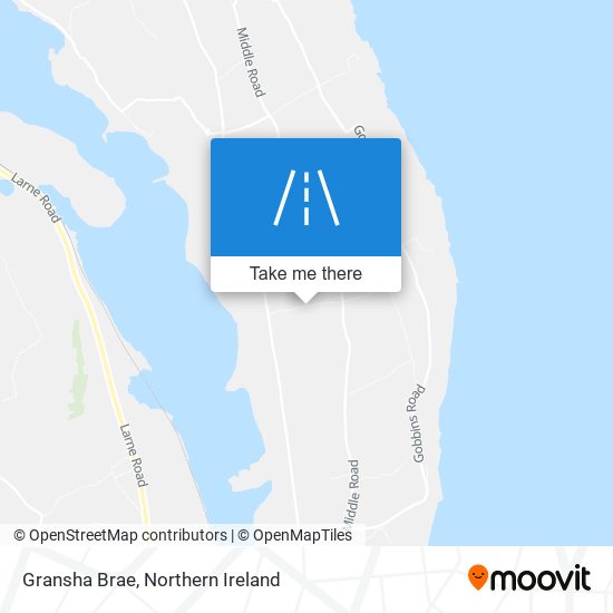 Gransha Brae map