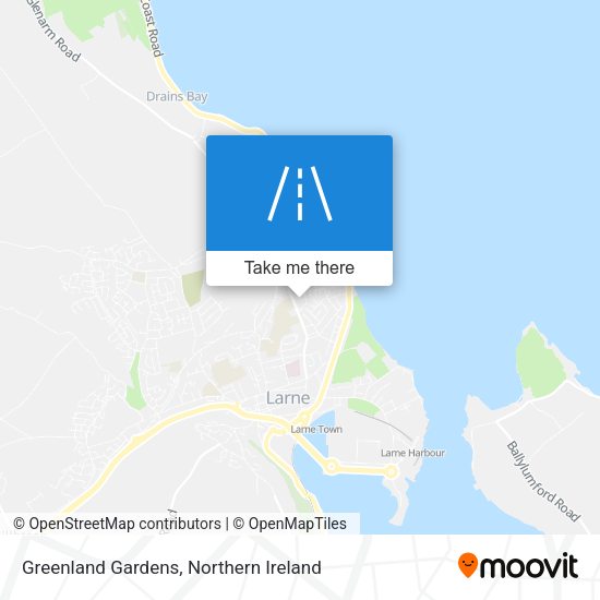Greenland Gardens map