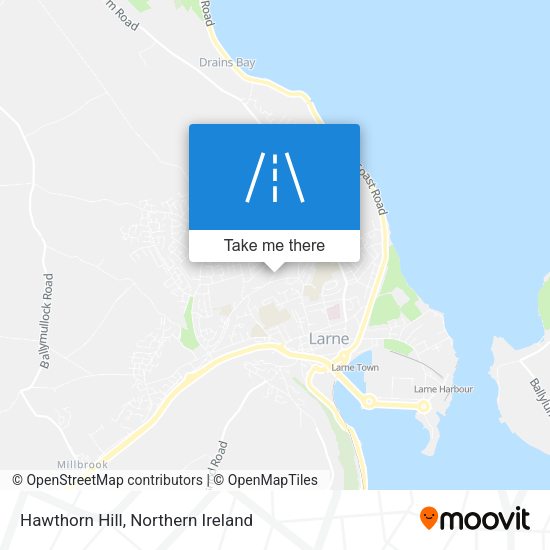 Hawthorn Hill map