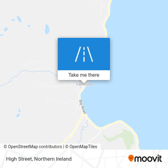 High Street map