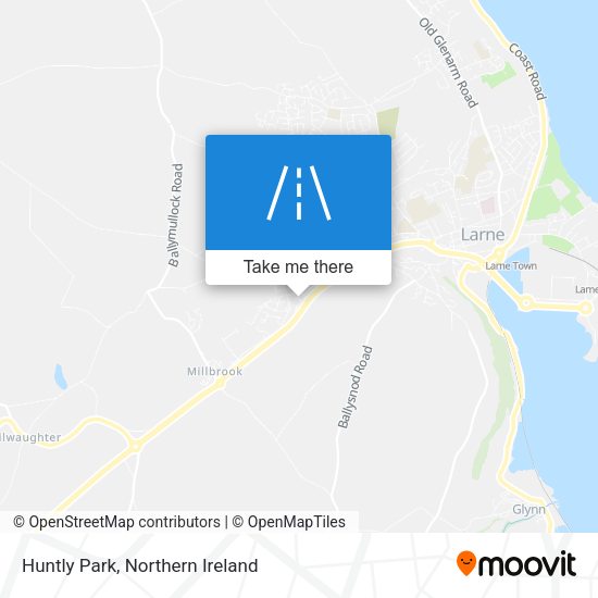 Huntly Park map