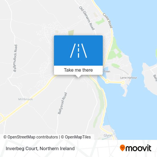 Inverbeg Court map