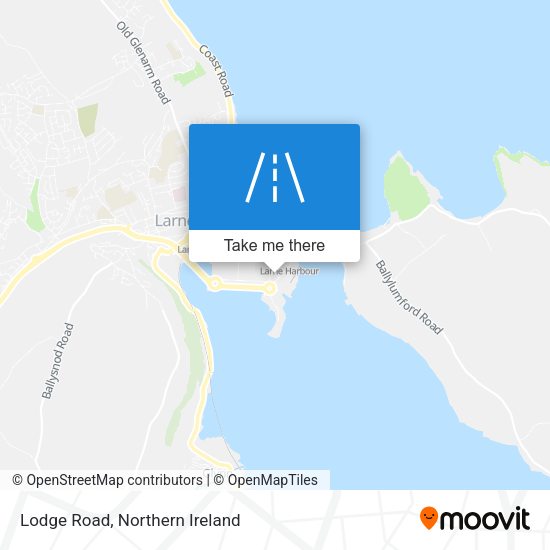 Lodge Road map