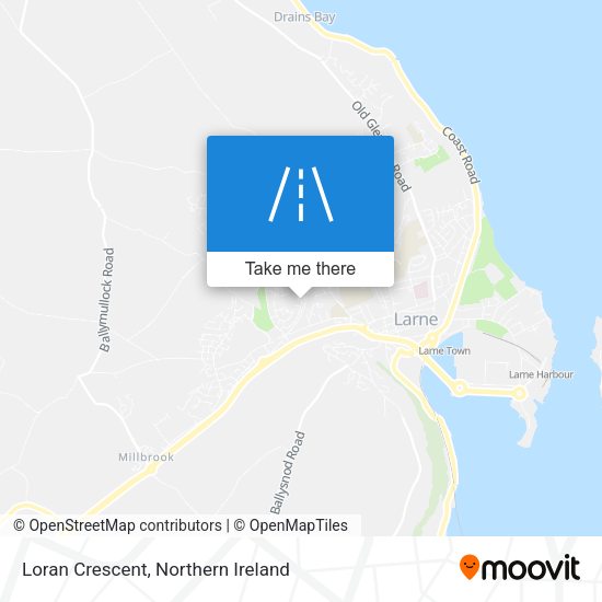 Loran Crescent map
