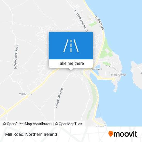 Mill Road map