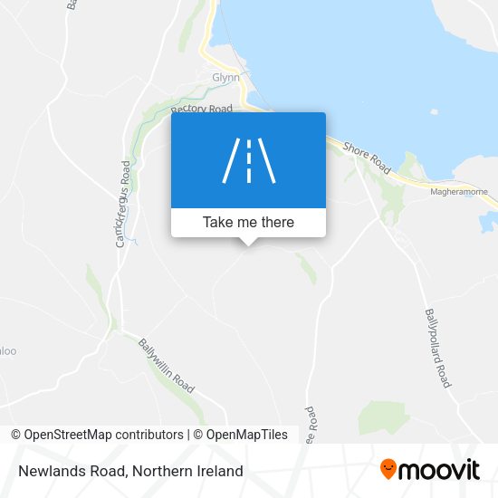 Newlands Road map