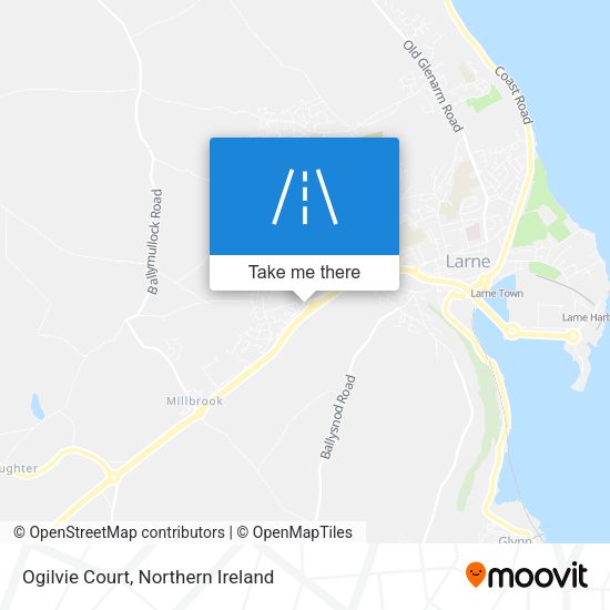 Ogilvie Court map