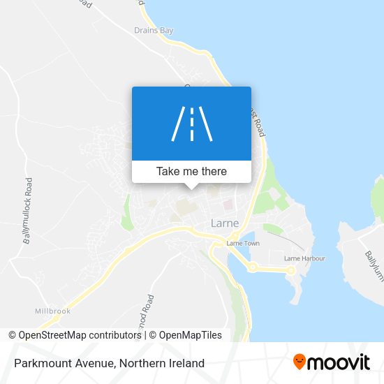 Parkmount Avenue map