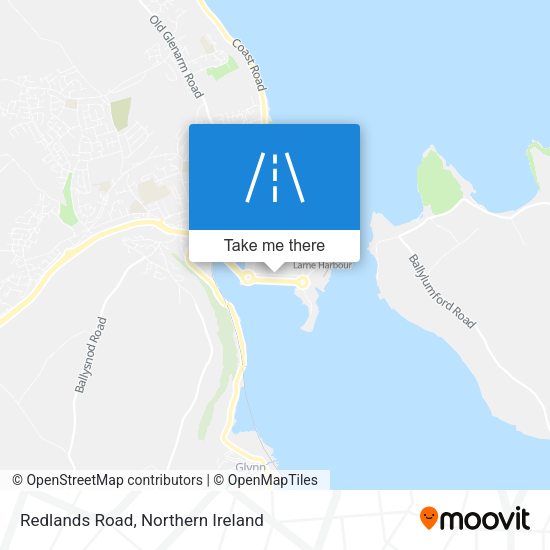 Redlands Road map