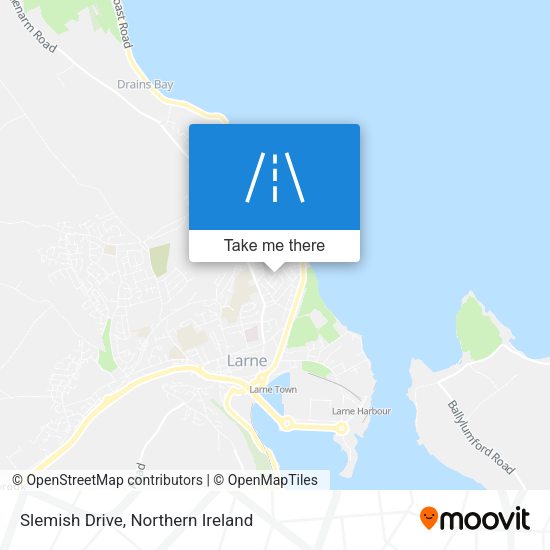 Slemish Drive map