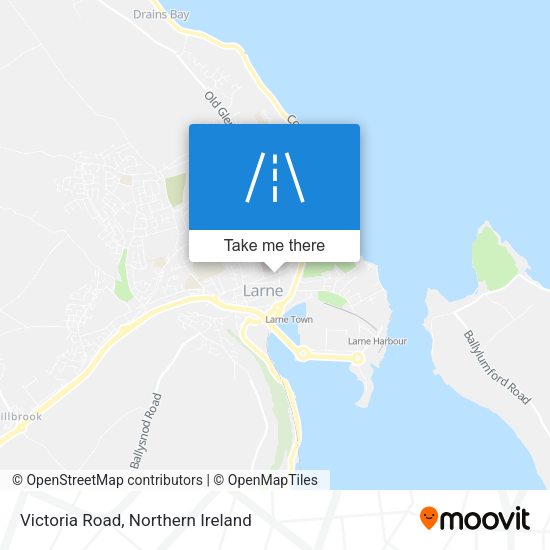 Victoria Road map