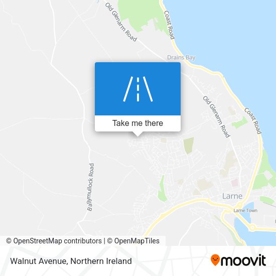 Walnut Avenue map