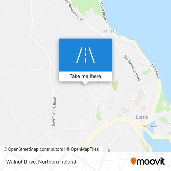 Walnut Drive map