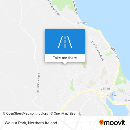 Walnut Park map