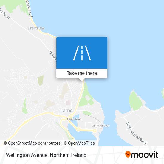 Wellington Avenue map