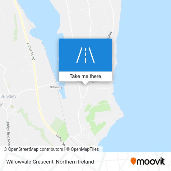 Willowvale Crescent map
