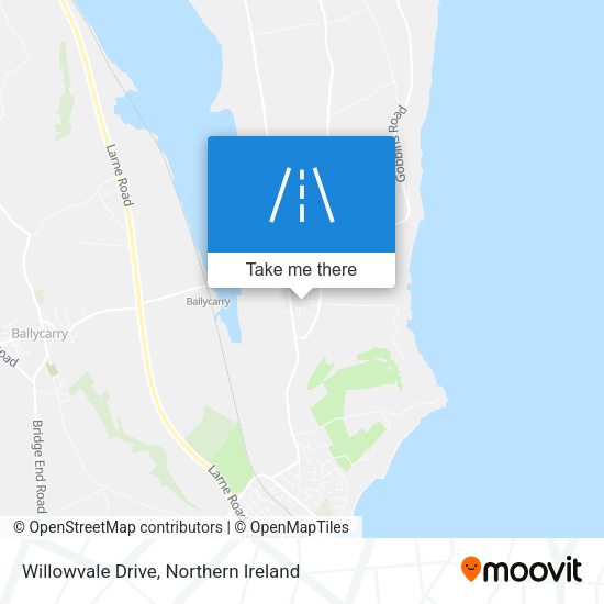 Willowvale Drive map