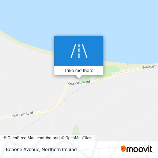 Benone Avenue map