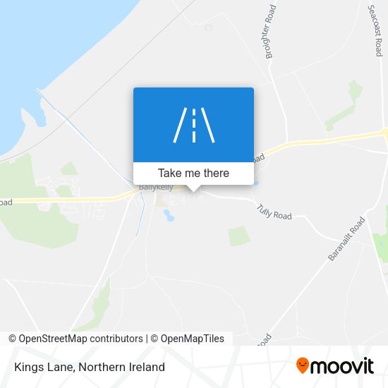 Kings Lane map