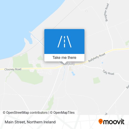 Main Street map
