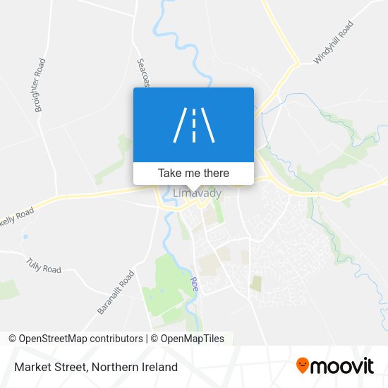 Market Street map