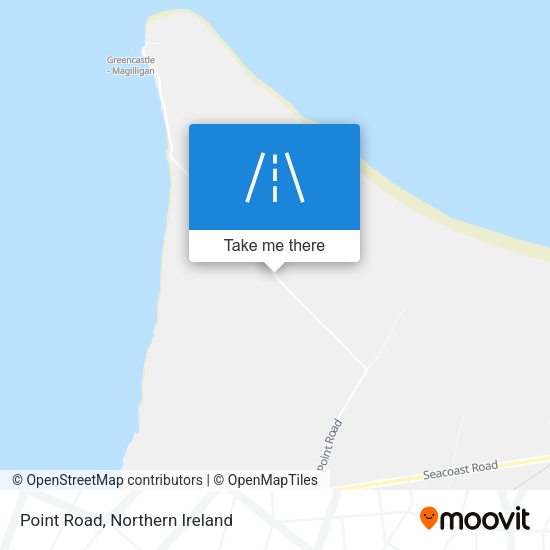 Point Road map
