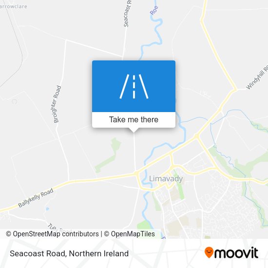 Seacoast Road map