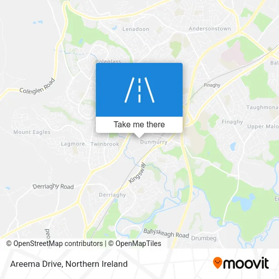 Areema Drive map