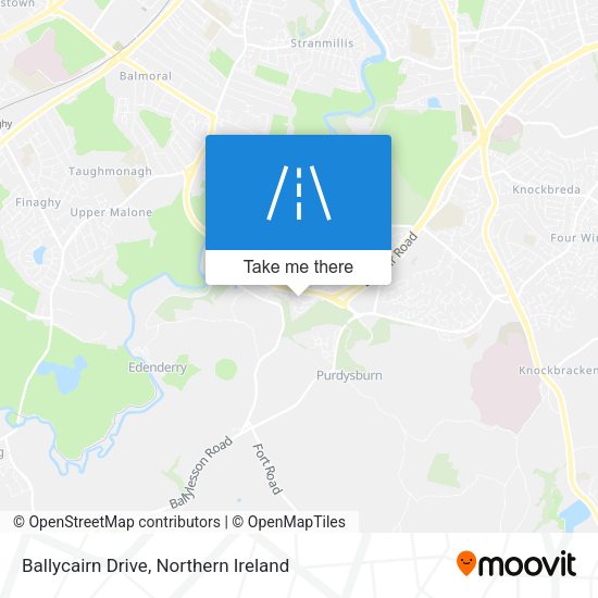 Ballycairn Drive map