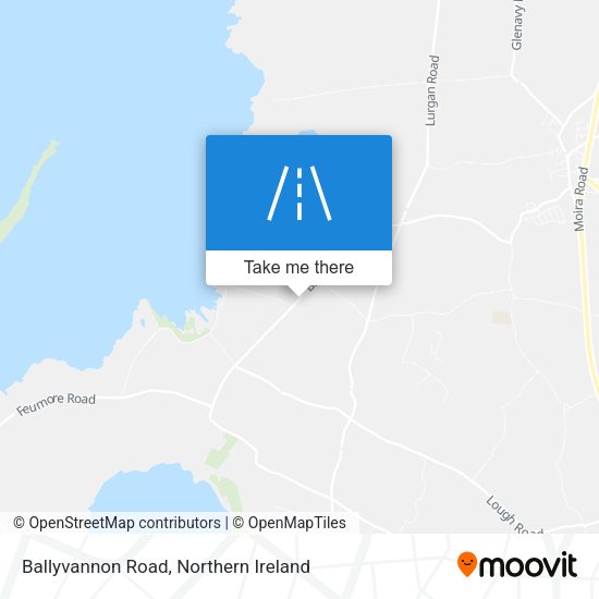 Ballyvannon Road map