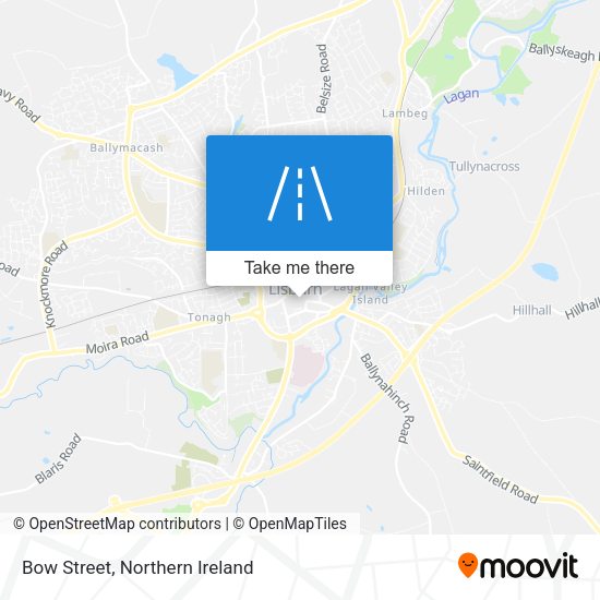 Bow Street map