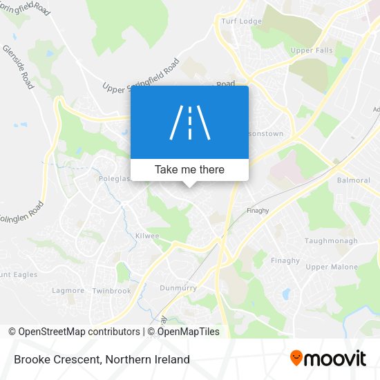 Brooke Crescent map