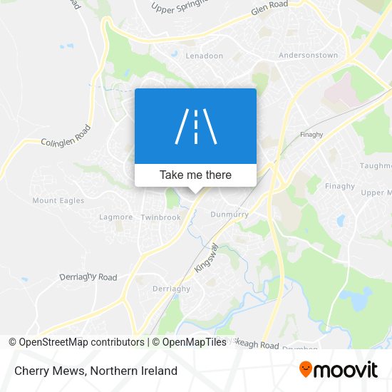 Cherry Mews map