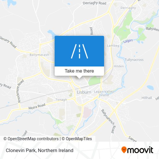 Clonevin Park map