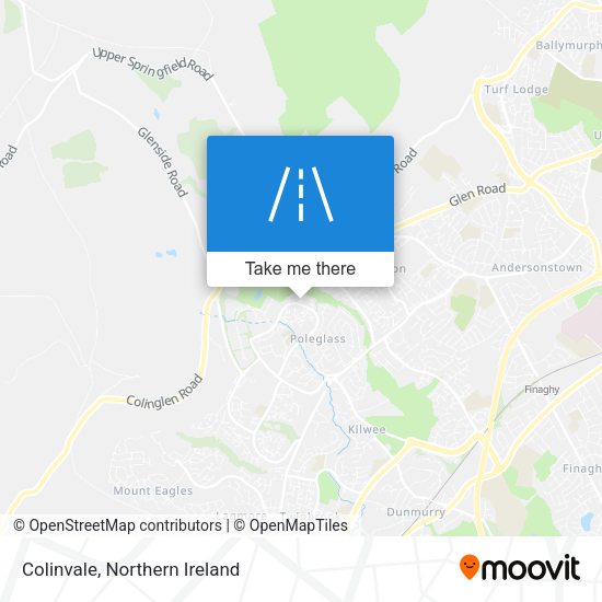 Colinvale map