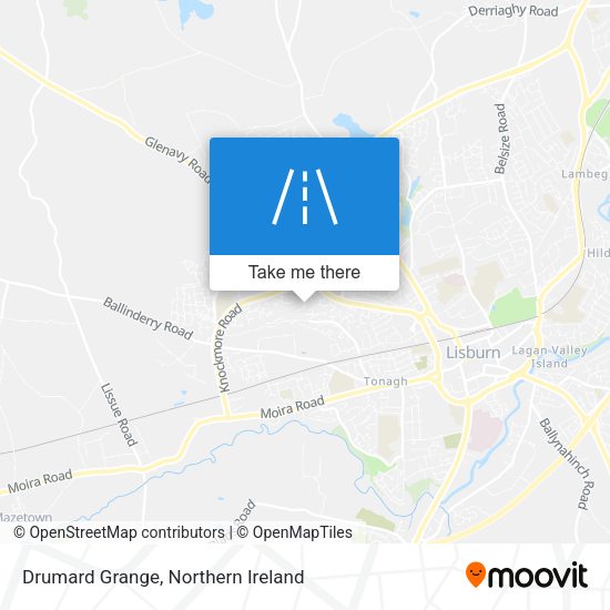Drumard Grange map