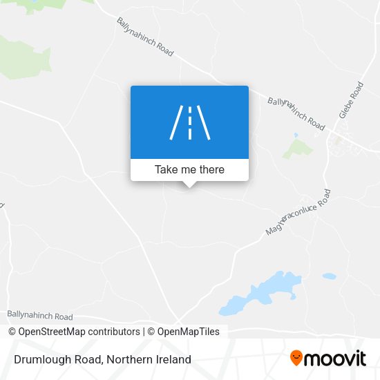 Drumlough Road map
