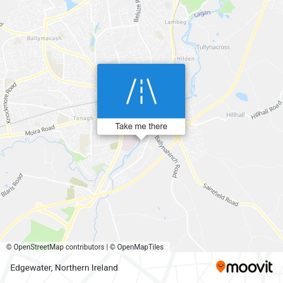 Edgewater map