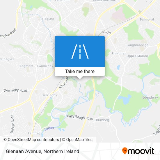 Glenaan Avenue map
