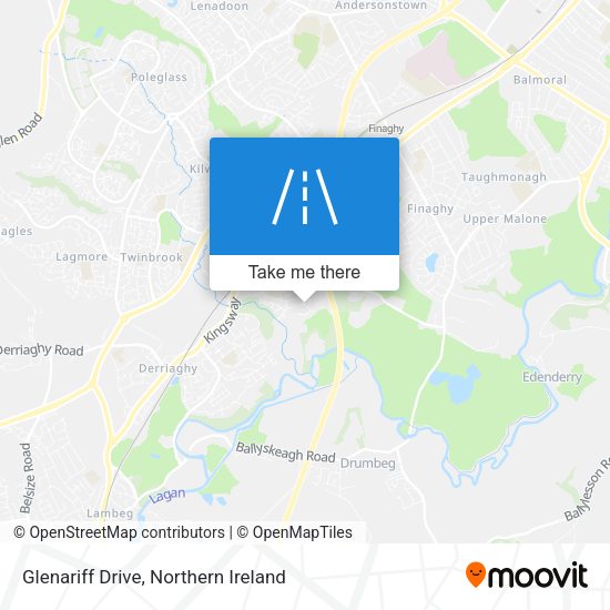 Glenariff Drive map