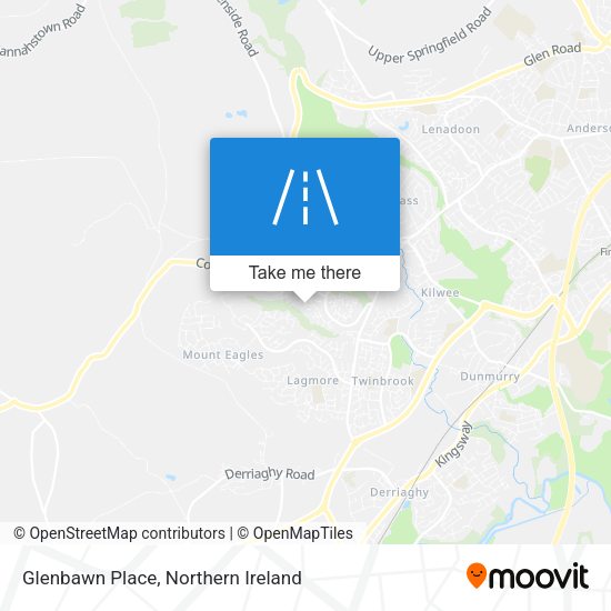 Glenbawn Place map