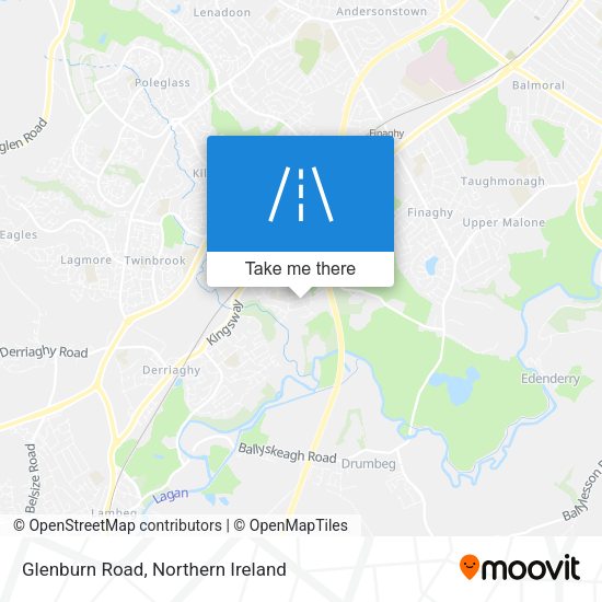 Glenburn Road map