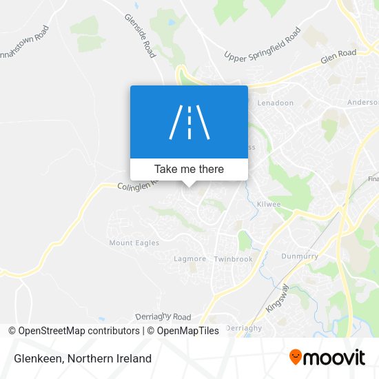 Glenkeen map
