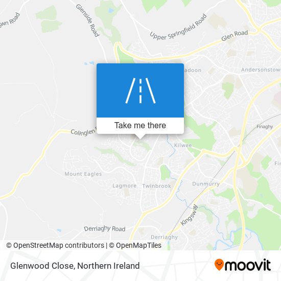 Glenwood Close map