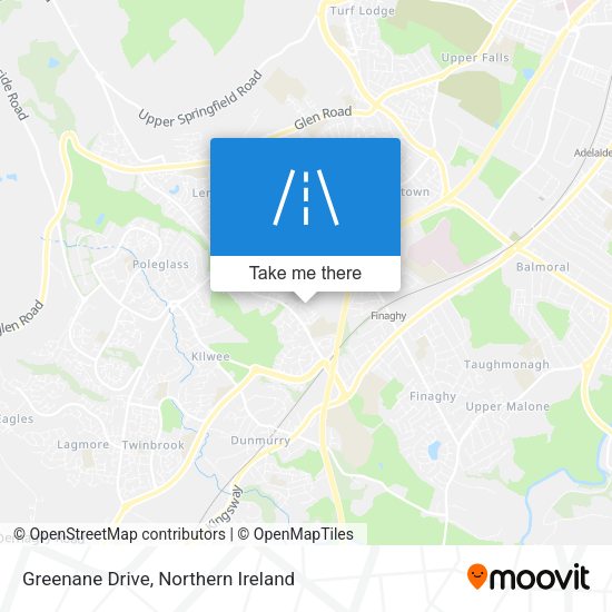 Greenane Drive map