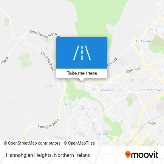 Hannahglen Heights map
