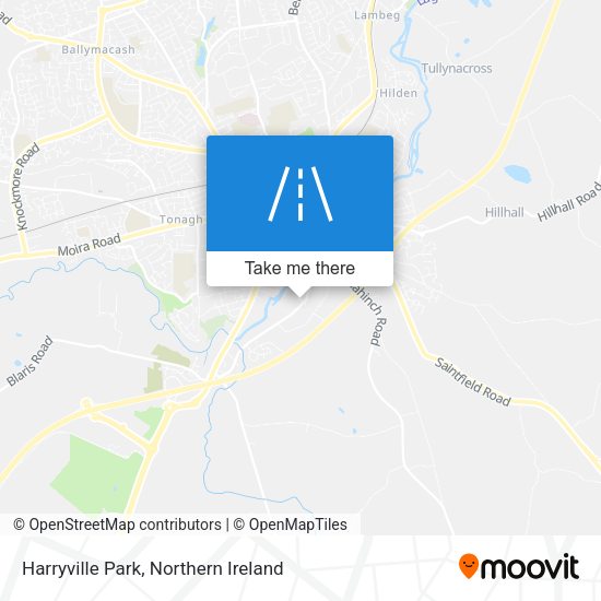 Harryville Park map