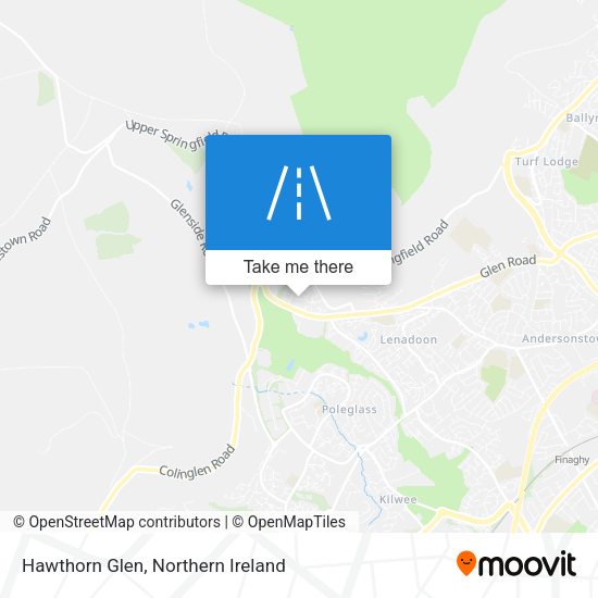 Hawthorn Glen map