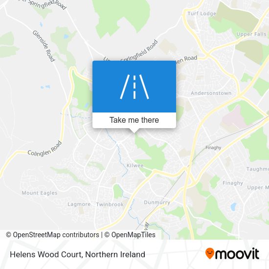 Helens Wood Court map